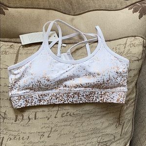 BuffBunny Rose Gold Sports Bra